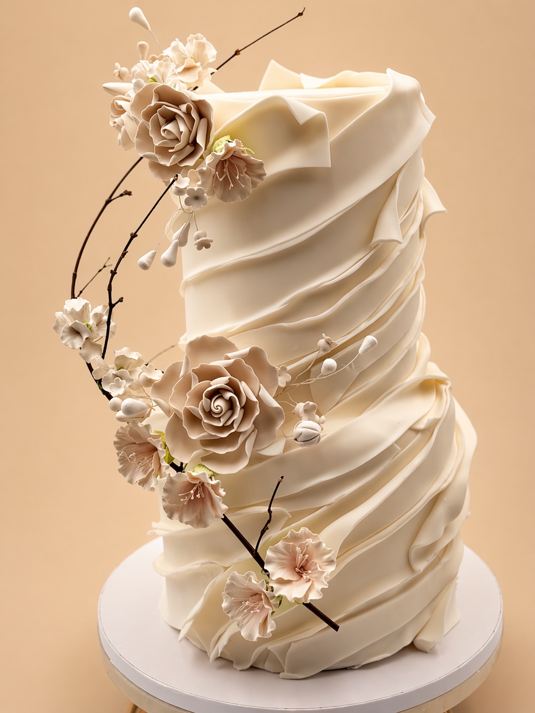 Wedding cake service by La Bouchée in Los Gatos