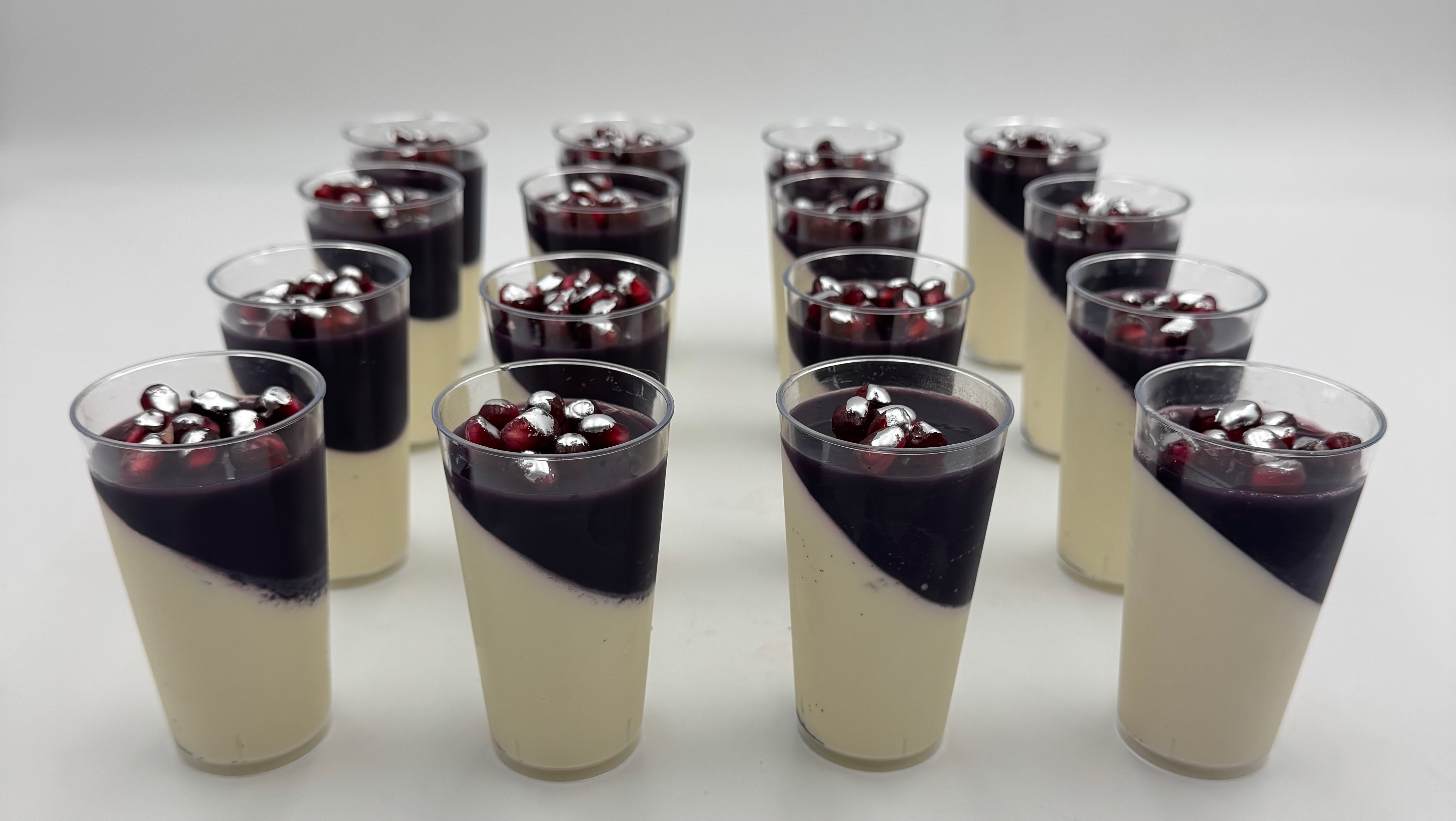 Mini Shots petite dessert cups by La Bouchée in Los Gatos