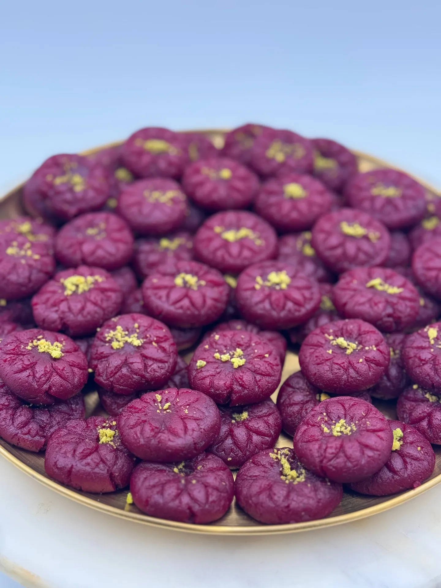 Beet Halva Persian dessert by La Bouchée