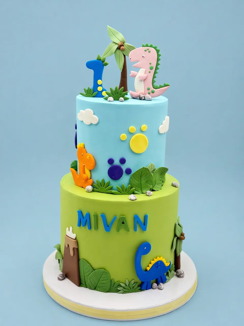 Dinosaurs theme cake Birthday Cake