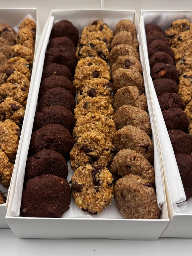 Gluten-free cookie assortment box by La Bouchée