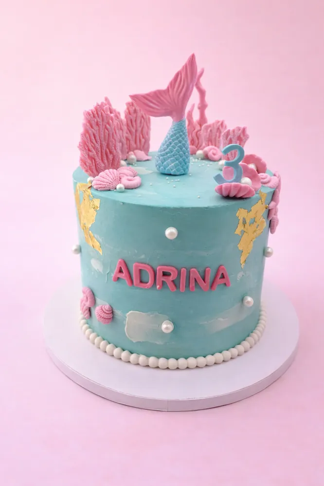 Custom Mermaid Birthday Cake