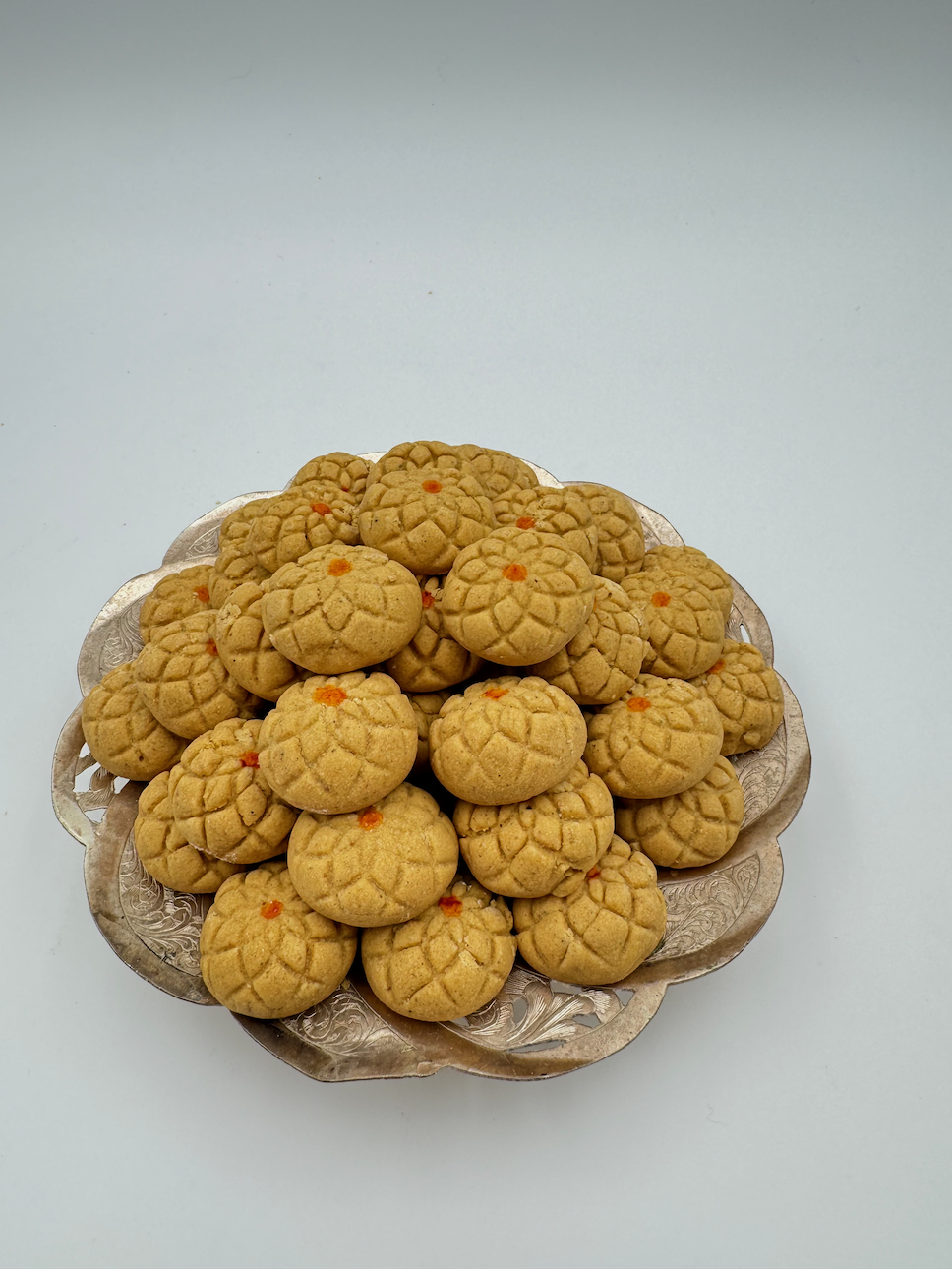 Shirini Nokhodchi Persian chickpea cookies